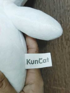 Kawaii White Cat Plush Toy