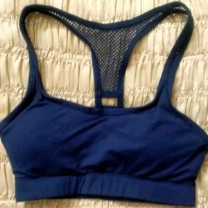 Navy Blue Sports Bra