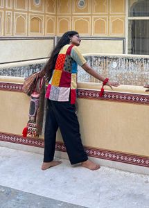 Colorful Patchwork Kurta