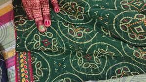 Beautiful two Bandhani Print Sarees