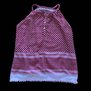 Authentic Arabic Keffiyeh Top