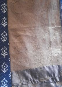 Elegant Saree with Intricate Weave