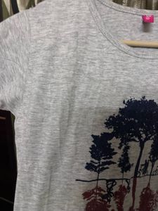 Grey Graphic T-Shirt