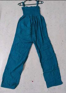 Teal jumpsuit