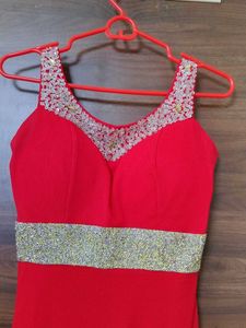 Stunning Red Ethnic Gown