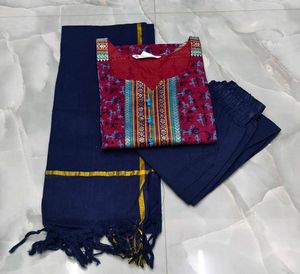 Chettinadu Cotton Shalwar set