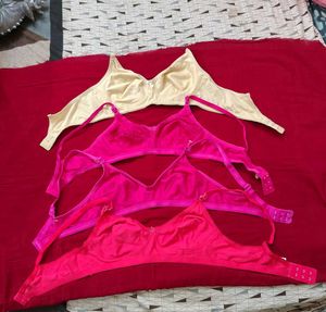 Assorted Color Bras Set