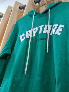 Green "Capture" Hoodie unisex