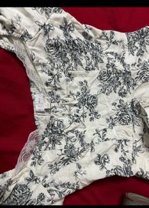 Floral Print Puff Sleeve Top