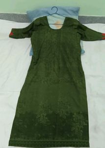 Green Kurta Set