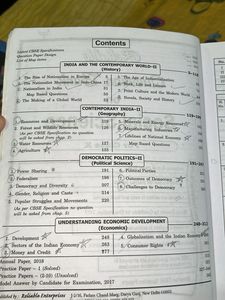 Class - X Reliable Question Bank Social Science
