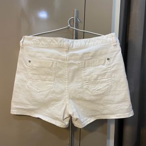 Branded Co-ord Set of Shirt and Denim Shorts