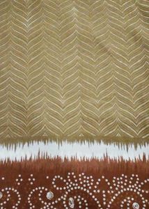 Stylish Green Saree with Maroon Border