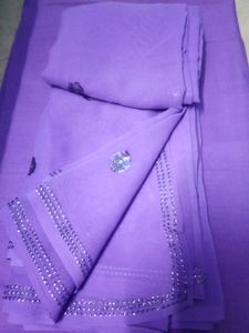 Saree With Stitched Blouse