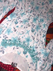 Floral Print Kurta