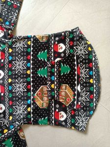 Grace's Secret Men's and Women's 3D Santa Print Ch