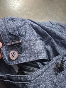 Stylish Blue Casual Jacket