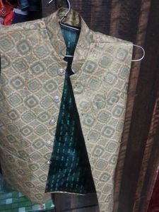 boy  Ethnic Brocade Nehru Jacket