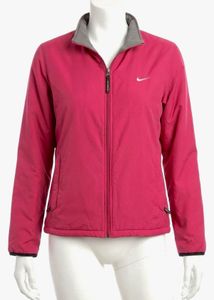 Nike pink and grey both sides Zip-Up Jacket
