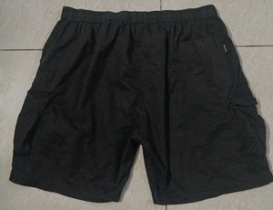Black Cargo Shorts