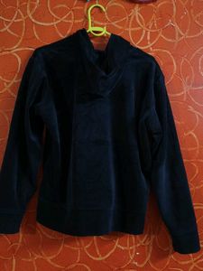 Black Zip-Up Hoodie and trouser cordset