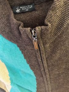 Beverly Hills polo club  Zip-Up Sweater