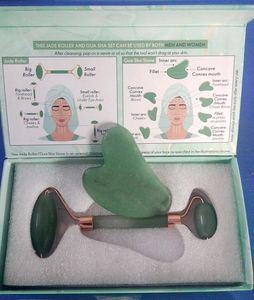 Face Sculpting Jade Roller and Gua Sha Set