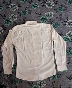 Classic Cream Long Sleeve Shirt
