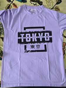 Purple Tokyo Graphic T-Shirt