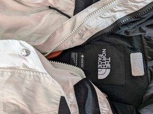 The north face original white jacket weatherproof