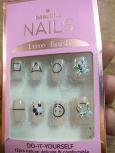 Beautiful Luxe Finish False Nails