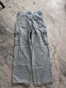 Sale H&amp;M Light Wash Cargo Jeans