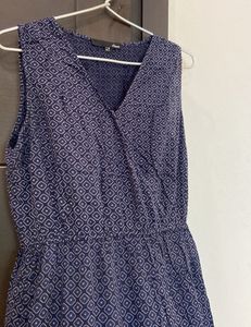 Branded Sleeveless Dress