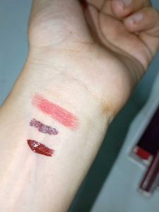 Lot of 3 Lip Glosses &amp; Lipsticks