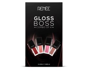 RENEE Gloss Boss Combo of 4 Lip Glosses