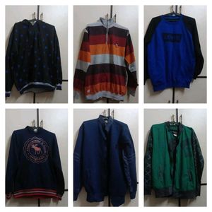 6 men sweatshirts