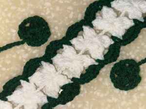 Handmade Crochet Flower Headband