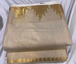 Golden Checked Dhotis