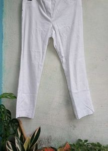 Comfortable White Trousers