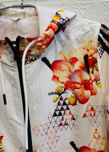 🇺🇸 Adidas imported Floral  Windbreaker Jacket