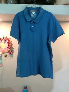 Men's Blue Polo T-Shirt
