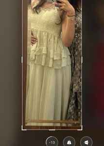 Embroidered Peplum Blouse