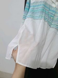 100% exported Cotton Women's Striped Shirt