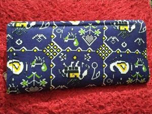 Designer Blue Ethnic Print Wallet💥