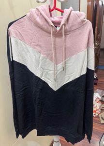 H&amp;M Block Chevron Hoodie