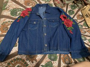 Embroidered Denim Jacket