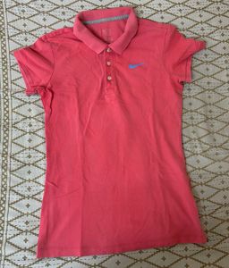 Nike Coral Performance Polo Shirt
