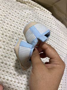 Sky Blue Booties