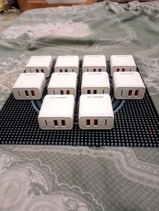 10 pices mobile charger 5v 3amp new