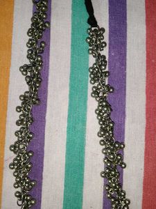 Ethnic tarcel with Black Thread